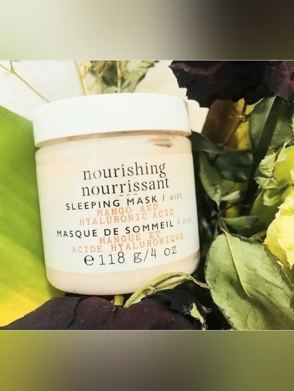 Bath & Body Works Nourishing Mango & Hyaluronic Acid Sleeping Mask - Cream